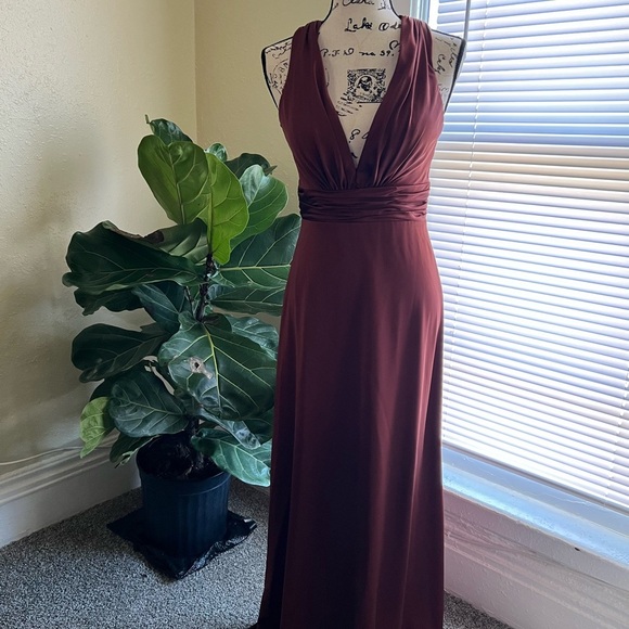 REVELRY Dylan Satin Dress - Picture 3 of 9